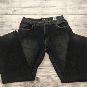 Dark Wash Flap Jeans 38x32